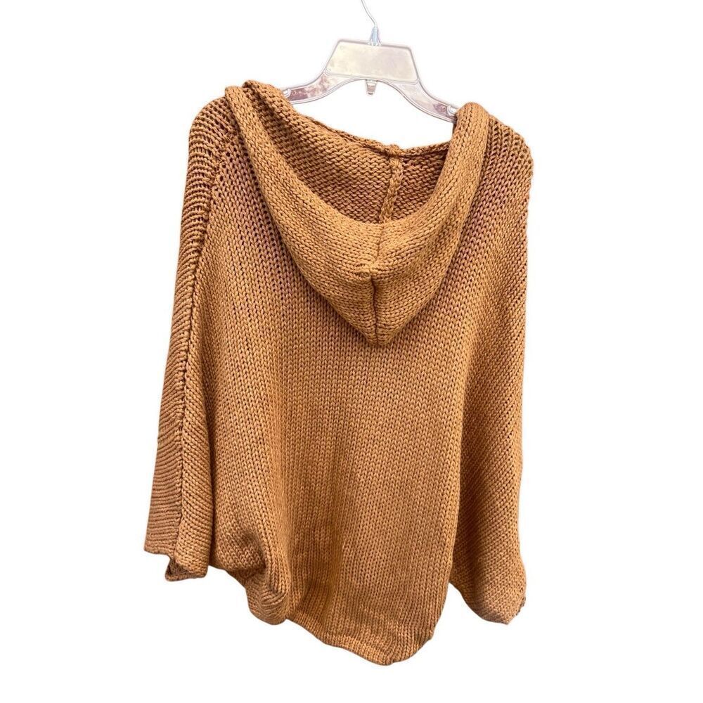 Janice Hoodie Open Front Cardigan Sweater One Size NWT - Picture 2 of 6